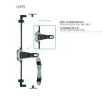 Πατζουρόβεργα Μαύρη Γαλβανιζέ Ζωγομετάλ 0095 - Image 2