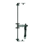 Πατζουρόβεργα Μαύρη Γαλβανιζέ Ζωγομετάλ 1080