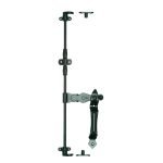 Πατζουρόβεργα Μαύρη Γαλβανιζέ Ζωγομετάλ 1081