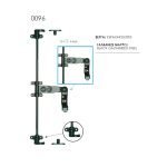 Πατζουρόβεργα Μαύρη Γαλβανιζέ Ζωγομετάλ 0096 - Image 2