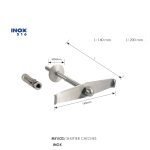 Ίνοξ 316 Ανεμοστήριγμα Μύλος Ζωγομετάλ 0325