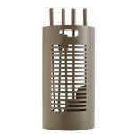 Καφέ Ελιάς Εργαλεία Τζακιού Σε Κουβαδάκι Ζωγομετάλ Κ07-1180