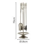 Μπρονζέ Κρεμανταλάς Ζωγομετάλ B06-1190 - Image 2