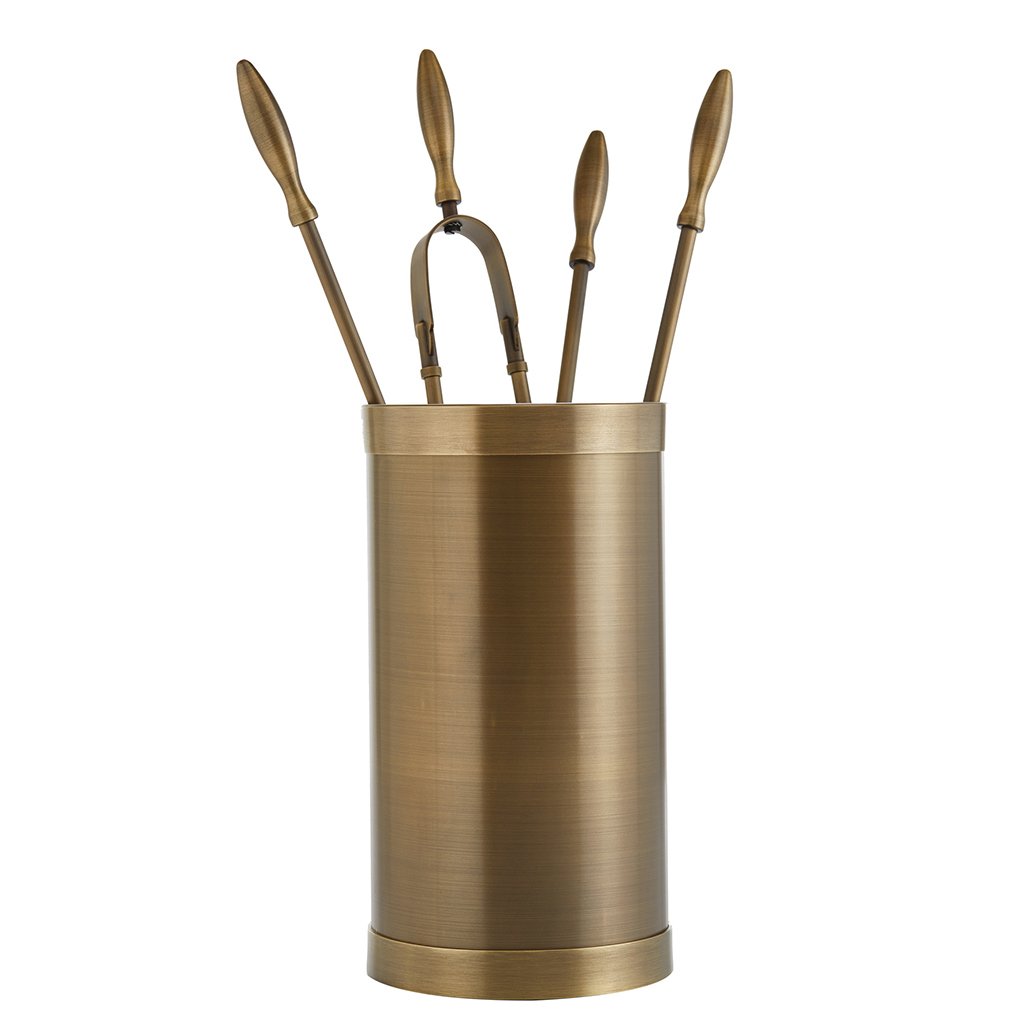 1190-k10b-1024x1024 Μπρονζέ Εργαλεία Τζακιού Σε Κουβαδάκι Ζωγομετάλ Κ10-1190 - Image 1