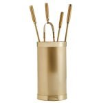 Ορο Ματ Εργαλεία Τζακιού Σε Κουβαδάκι Ζωγομετάλ Κ10-1195