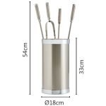 Ορο Ματ Εργαλεία Τζακιού Σε Κουβαδάκι Ζωγομετάλ Κ10-1195 - Image 2