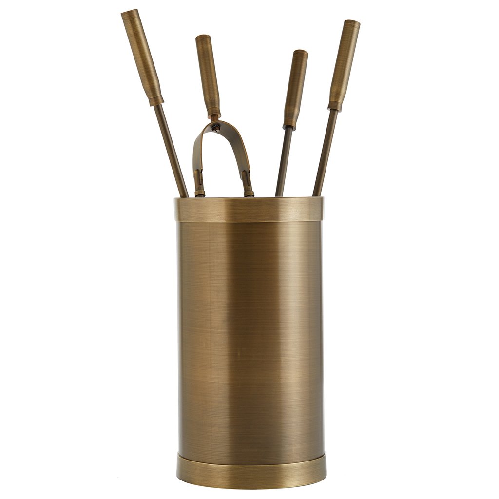 1200-k10b-1024x1024 Μπρονζέ Εργαλεία Τζακιού Σε Κουβαδάκι Ζωγομετάλ Κ10-1200 - Image 1