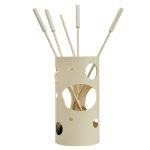 Ιβουάρ Εργαλεία Τζακιού Σε Κουβαδάκι Ζωγομετάλ Κ30-1230