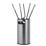 Ανοξείδωτο Ματ Εργαλεία Τζακιού Σε Κουβαδάκι Ζωγομετάλ Κ32-1230