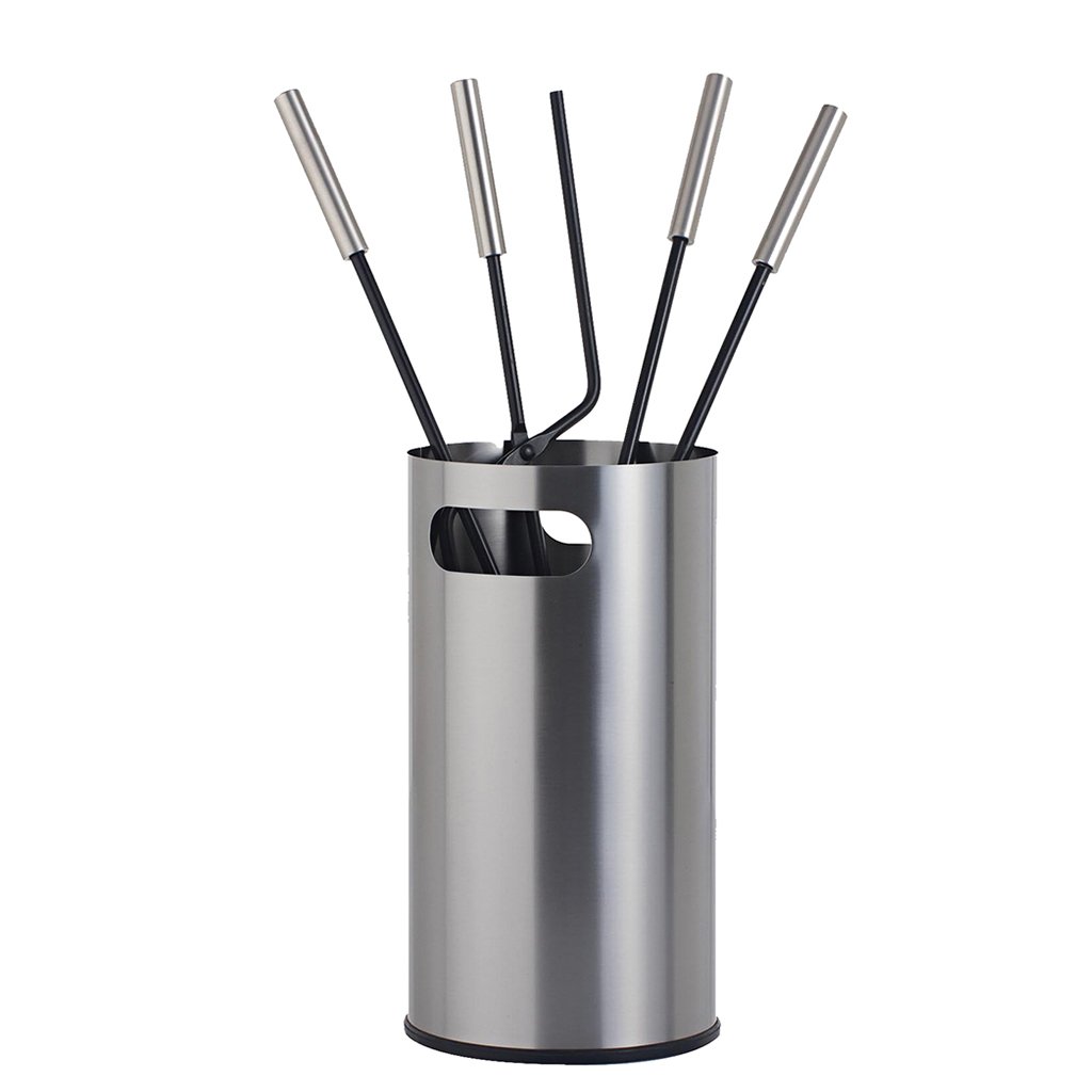 1230-k32nm-1024x1024 Ανοξείδωτο Ματ Εργαλεία Τζακιού Σε Κουβαδάκι Ζωγομετάλ Κ32-1230 - Image 1