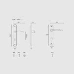 Πόμολο Εσώπορτας Κασσίτερο 231 - Image 3