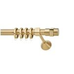 Μεταλλικό Κουρτινόξυλο - Νίκελ Ματ - Φ25 – 25323