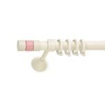 Παιδικό Κουρτινόξυλο – Εκρού Ρόζ – 25352