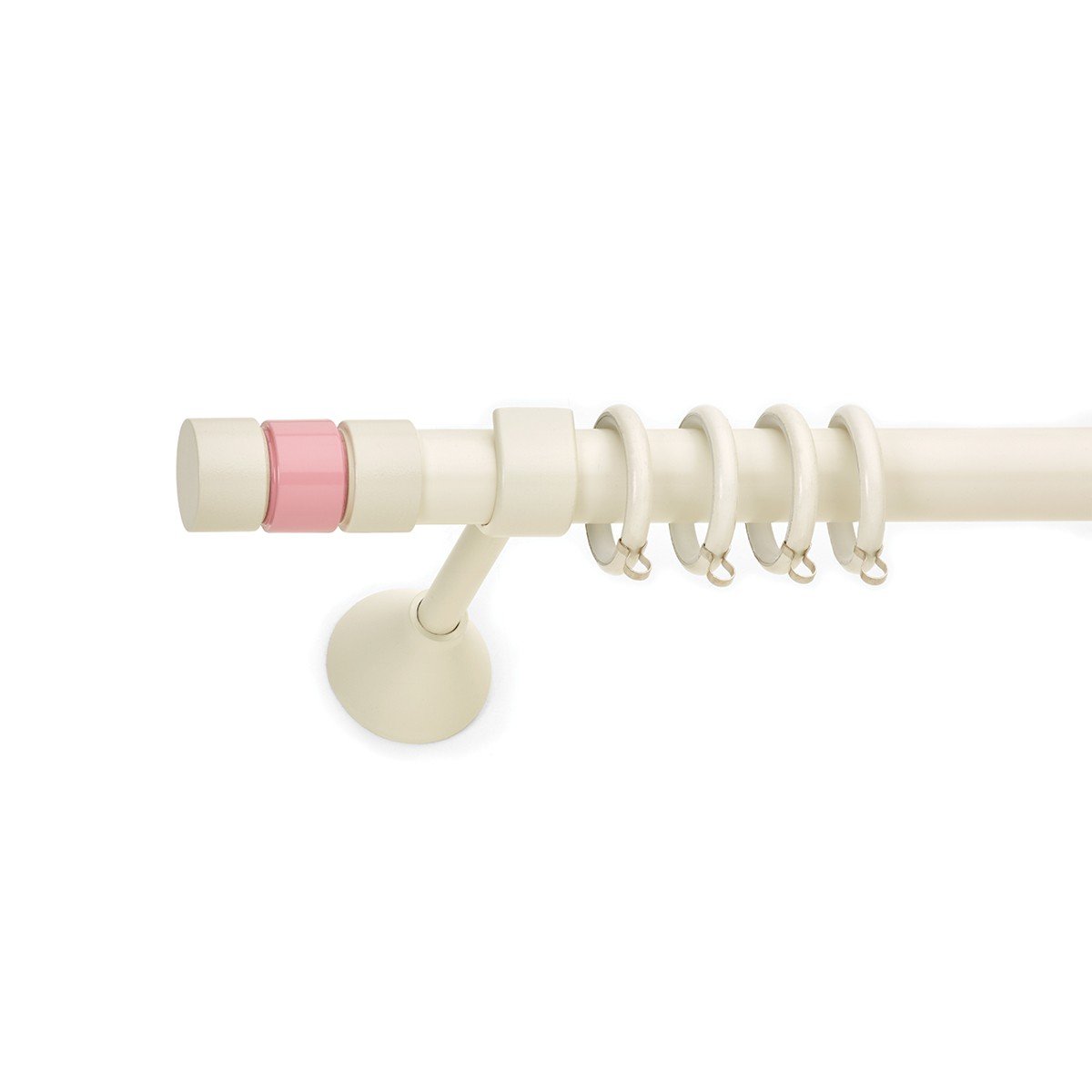 25352 Παιδικό Κουρτινόξυλο – Εκρού Ρόζ – 25352 - Image 1