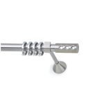 Μεταλλικό Κουρτινόξυλο - Νίκελ Ματ - Φ25 – 26175