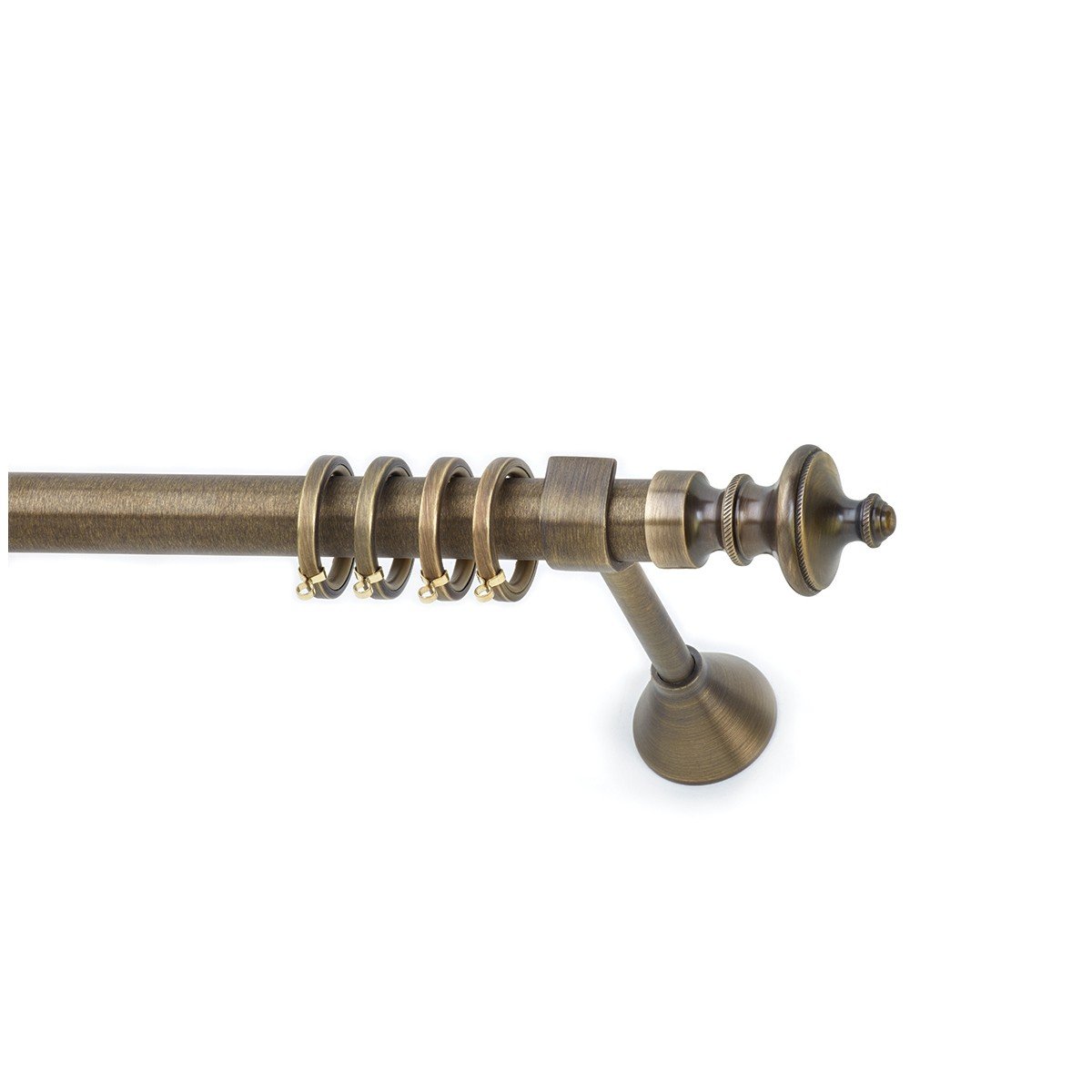 26292 Μεταλλικό Κουρτινόξυλο - Νίκελ Ματ - Φ25 – 26292 - Image 1