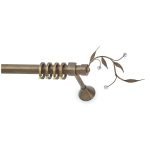 Μεταλλικό Κουρτινόξυλο - Μπρονζέ - Φ25 – 26314