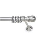 Μεταλλικό Κουρτινόξυλο - Νίκελ Ματ - Φ35 – 26338