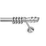 Μεταλλικό Κουρτινόξυλο - Νίκελ Ματ – Φ35 – 26339