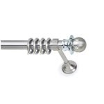 Μεταλλικό Κουρτινόξυλο - Νίκελ Ματ - Φ35 – 26353