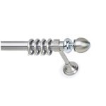 Μεταλλικό Κουρτινόξυλο - Νίκελ Ματ - Φ35 – 26362