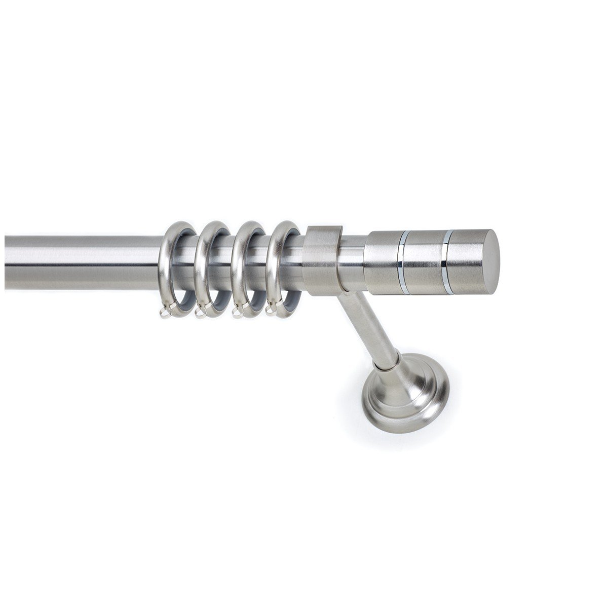 26394 Μεταλλικό Κουρτινόξυλο - Νίκελ Ματ - Φ35 – 26394 - Image 1