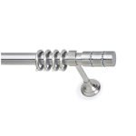 Μεταλλικό Κουρτινόξυλο - Νίκελ Ματ - Φ35 – 26396