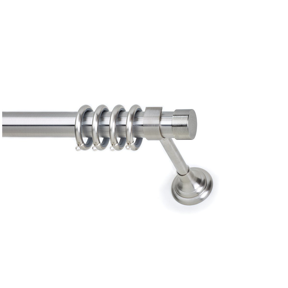 26412 Μεταλλικό Κουρτινόξυλο - Νίκελ Ματ - Φ35 – 26412 - Image 1