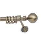 Μεταλλικό Κουρτινόξυλο - Νίκελ Ματ - Φ25 – 26836