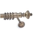 Μεταλλικό Κουρτινόξυλο – Αντικέ - Φ35 – 26856