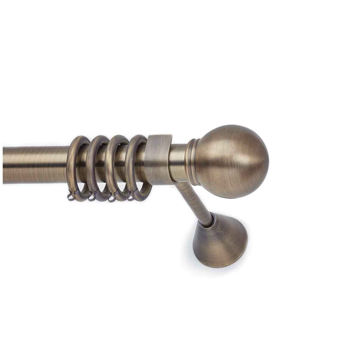 26876 Μεταλλικό Κουρτινόξυλο – Αντικέ - Φ35 – 26876 - Image 1