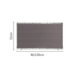 Κάλυψη Τζακιού Ζωγομετάλ 544 με διάσταση 86x52cm