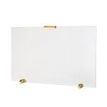 Κάλυψη Τζακιού Ζωγομετάλ 562 90x50cm Χρυσό Ματ