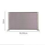 Κάλυψη Τζακιού Ζωγομετάλ 571 με διάσταση 91x52cm