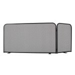 Κάλυψη Τζακιού 90+35x50cm Μαύρο 584 - By Ζωγομετάλ