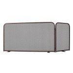 Κάλυψη Τζακιού 90+40x50cm Αντικέ Σκουριά 584 - By Ζωγομετάλ