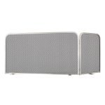 Κάλυψη Τζακιού 80+35x50cm Νίκελ Ματ 584 - By Ζωγομετάλ