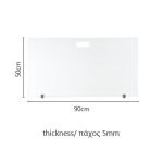 Κάλυψη Τζακιού Ζωγομετάλ 585 με διάσταση 90x50cm