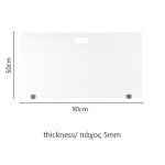 Κάλυψη Τζακιού Ζωγομετάλ 586 με διάσταση 90x50cm