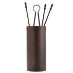 Αντικέ Σκουριά Εργαλεία Τζακιού Σε Κουβαδάκι Ζωγομετάλ Κ05-0670