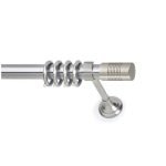 Μεταλλικό Κουρτινόξυλο - Νίκελ Ματ - Φ35 – Red