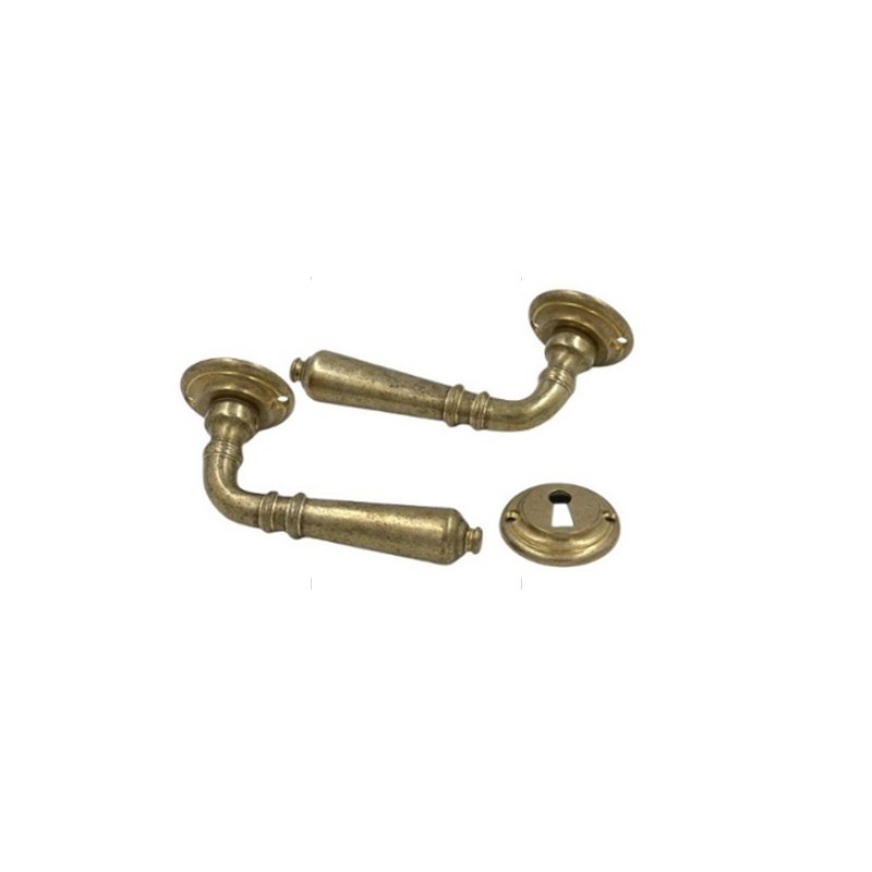 001 brass Πόμολο Πόρτας Φυσικος ορείχαλκος - Image 1