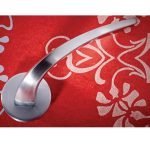 Πόμολα Πόρτας Με Ροζέτα Χρώμιο Ζωγομετάλ 340