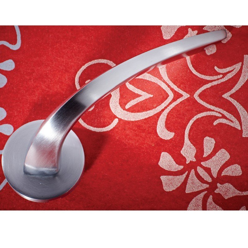 001 zogo (187) Πόμολα Πόρτας Με Ροζέτα Χρώμιο Ζωγομετάλ 340 - Image 1