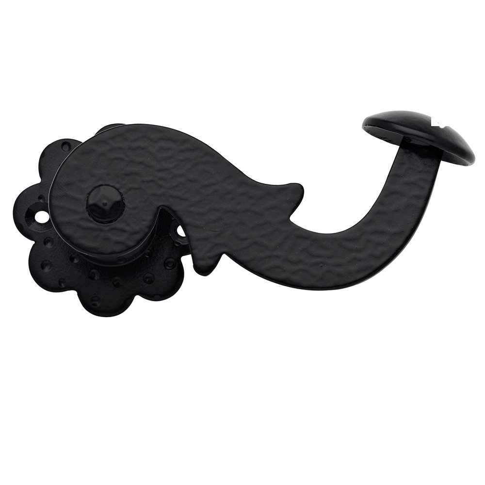 Μαυρο 143 Πόμολα Πόρτας Με Ροζέτα Μαύρο Ζωγομετάλ 143 - Image 1