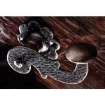 Πόμολα Πόρτας Με Ροζέτα Νίκελ Αντικέ Ζωγομετάλ 143 - Image 4