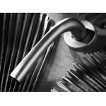 Πόμολα Πόρτας Με Ροζέτα Νίκελ Ματ Ζωγομετάλ 201