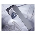 Πόμολα Πόρτας Με Ροζέτα Χρώμιο Ζωγομετάλ 2146