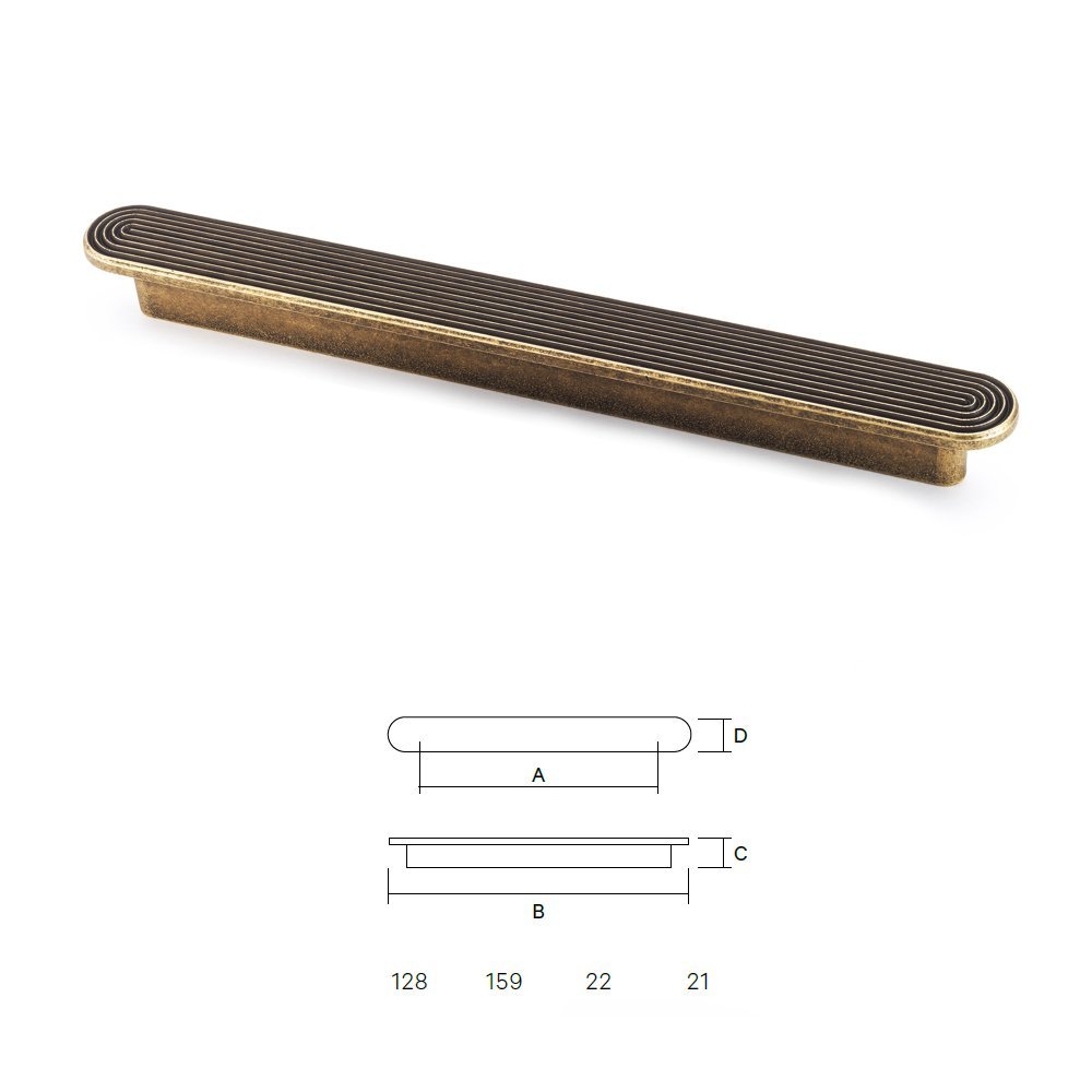 002 est casa613 20-10-23 Ιταλική Λαβη σε Αντικέ Χρώμα - Image 1