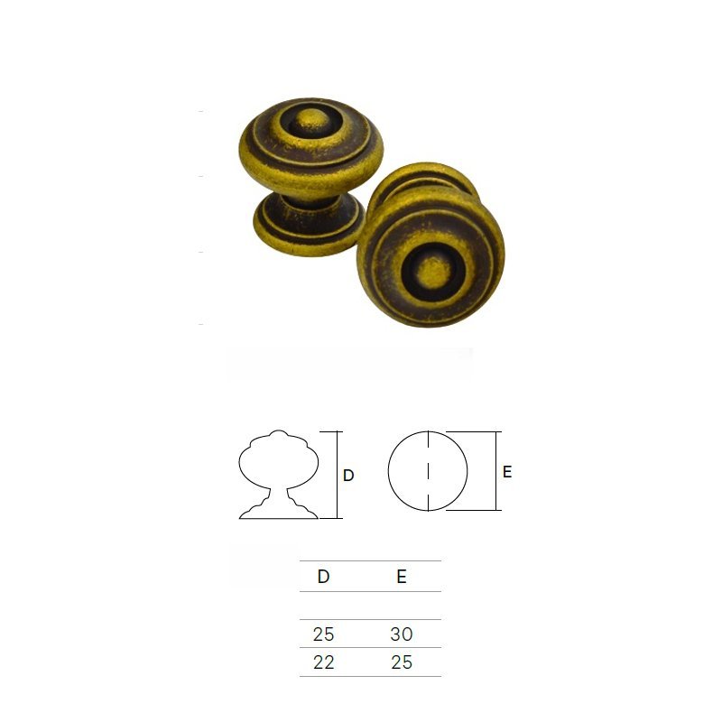 003 865 κασσιτερο 23-10-23 Ιταλικό Πομολάκι Αντικέ - Image 1